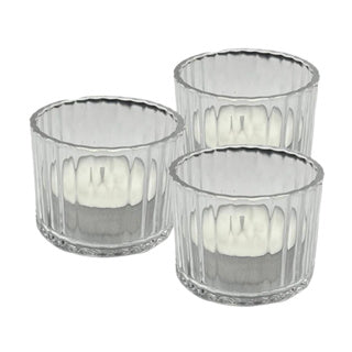 No brand Teelichthalter 6 cm 3er-Set | 8 Stück