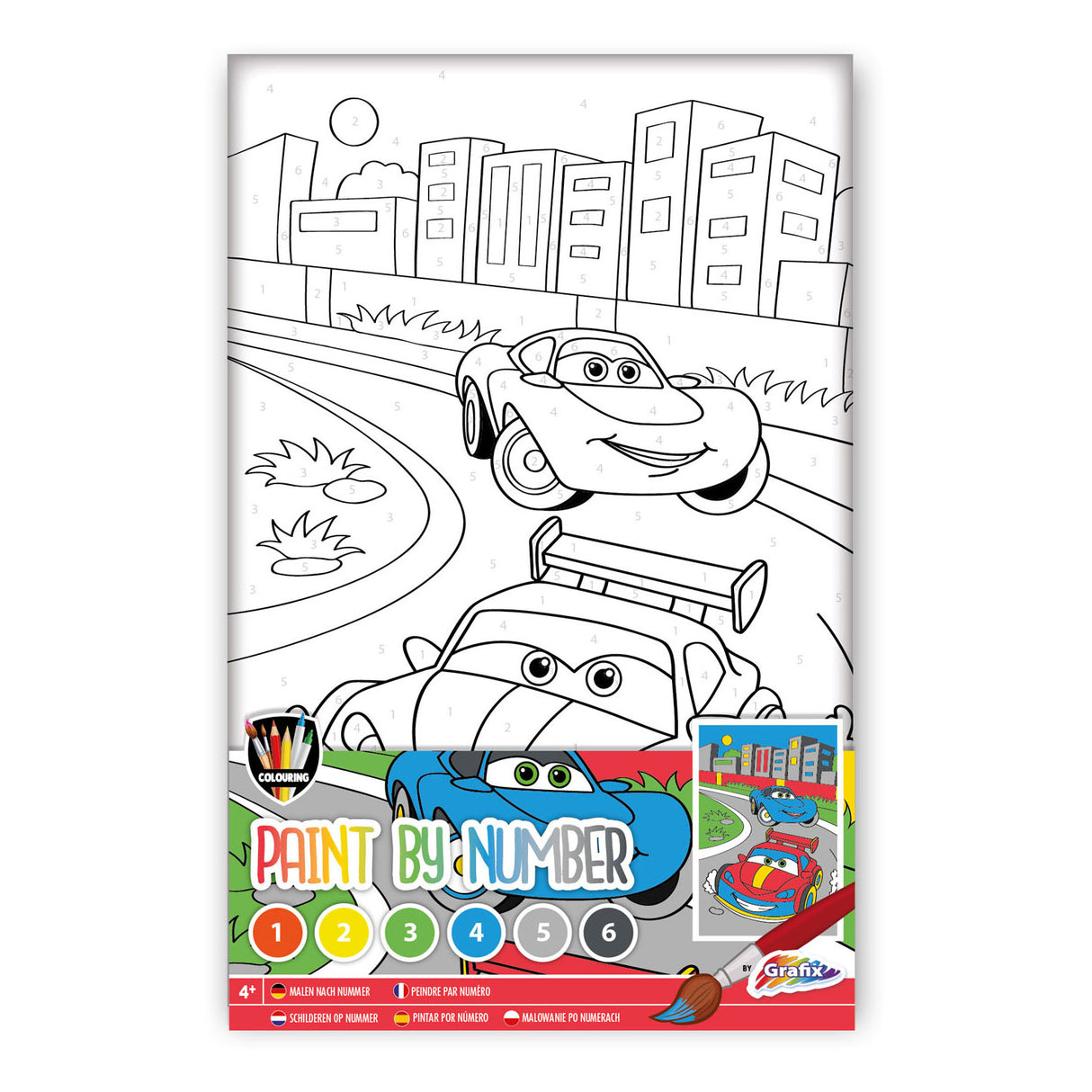 Grafix -Malerei bei Number - Autos