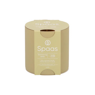 Spaas Glow Duftkerze 35h – schimmerndes Lächeln | 3 Stück