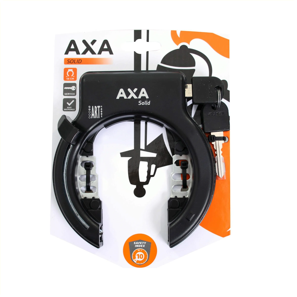 Axa Lock Rahmenschloss massiv schwarz