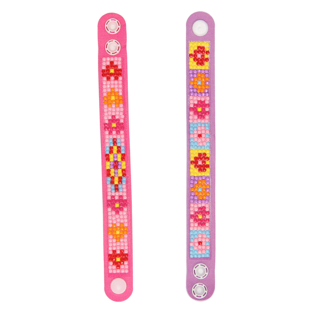 Grafix Diamond Painting Armbänder rosa, 2 Stk.