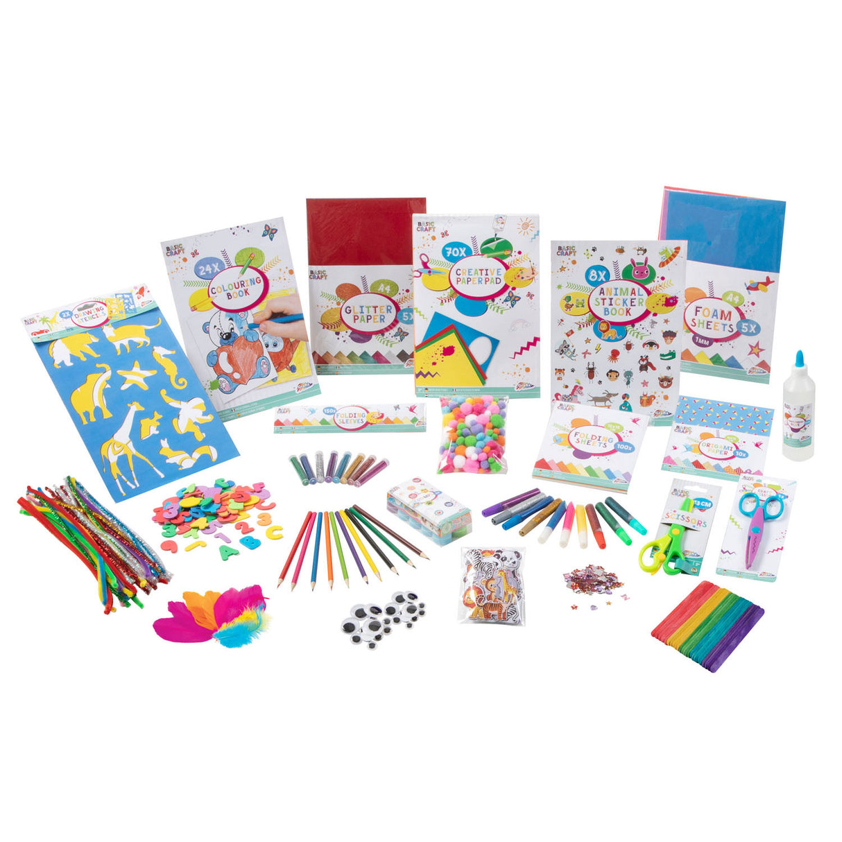 Kreative Bastelgruppe, grundlegendes Bastelpaket, komplett