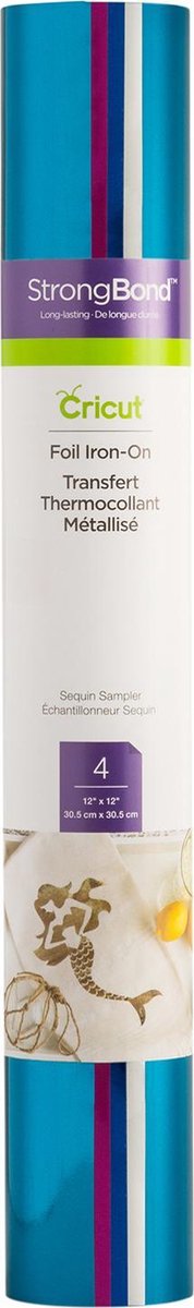 Cricut • Folien-Sampler-Pailletten zum Aufbügeln