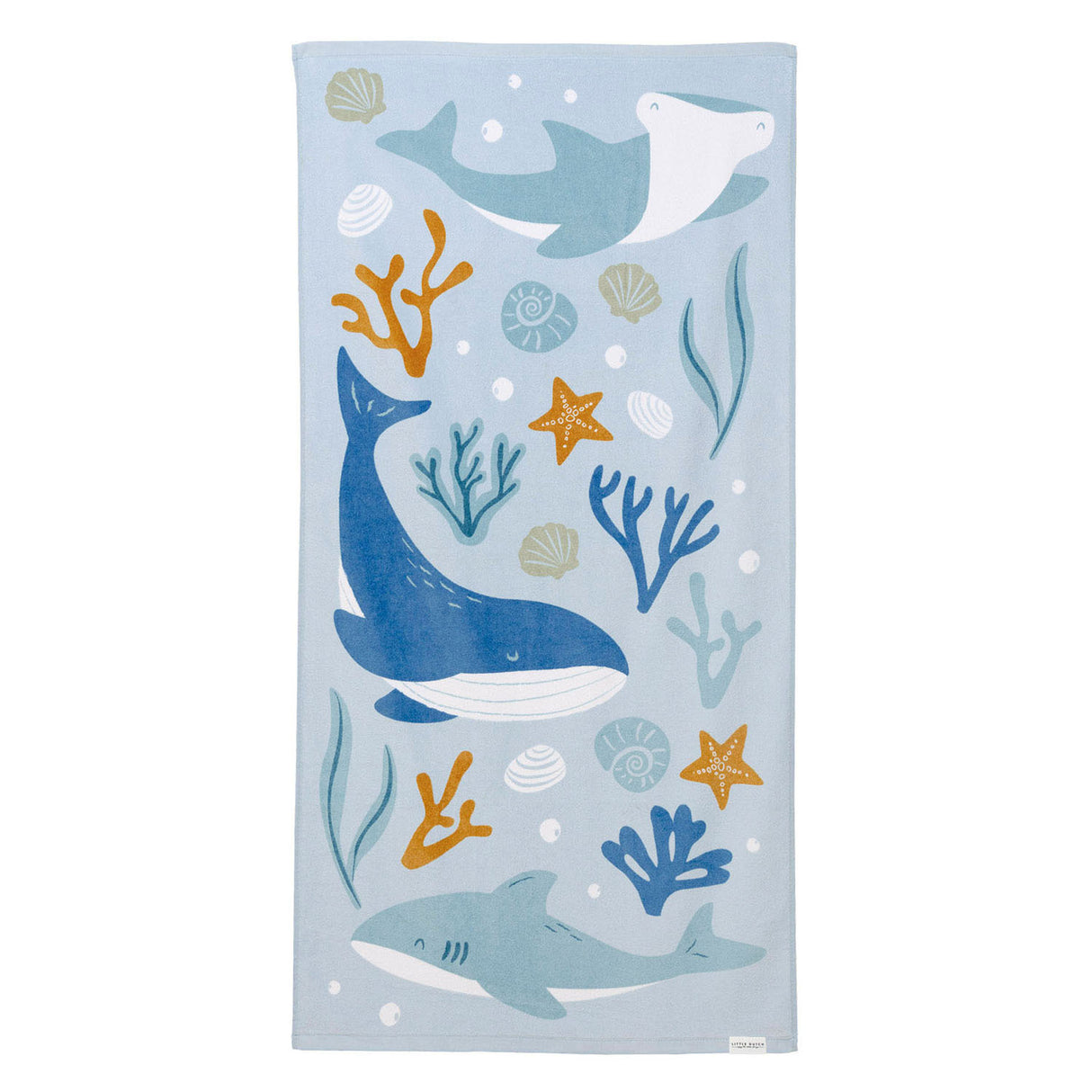 Little Dutch Badetuch Ocean Dreams blau – 120 cm
