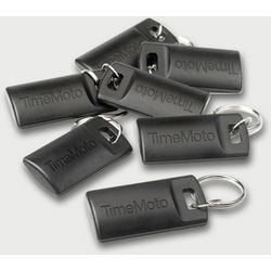 RFID-Schlüsselanhänger Timemoto RF-110 schwarz 25 Stück