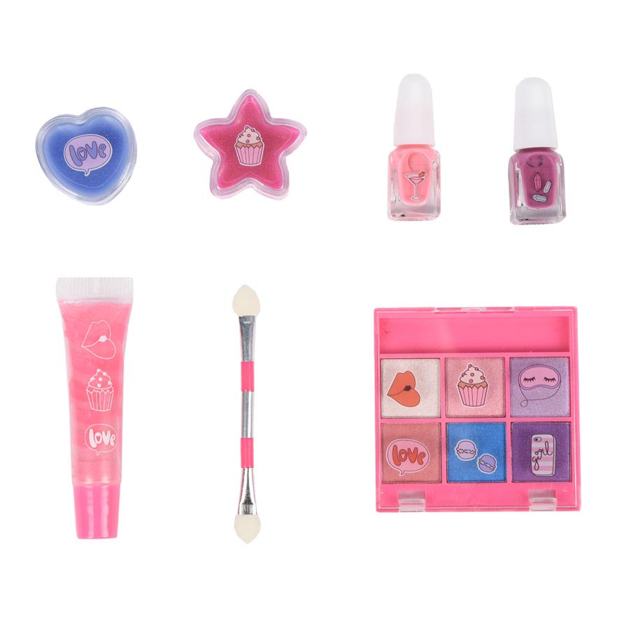 Erstellen Sie es! Schönheits Make -up Set Pink Lila