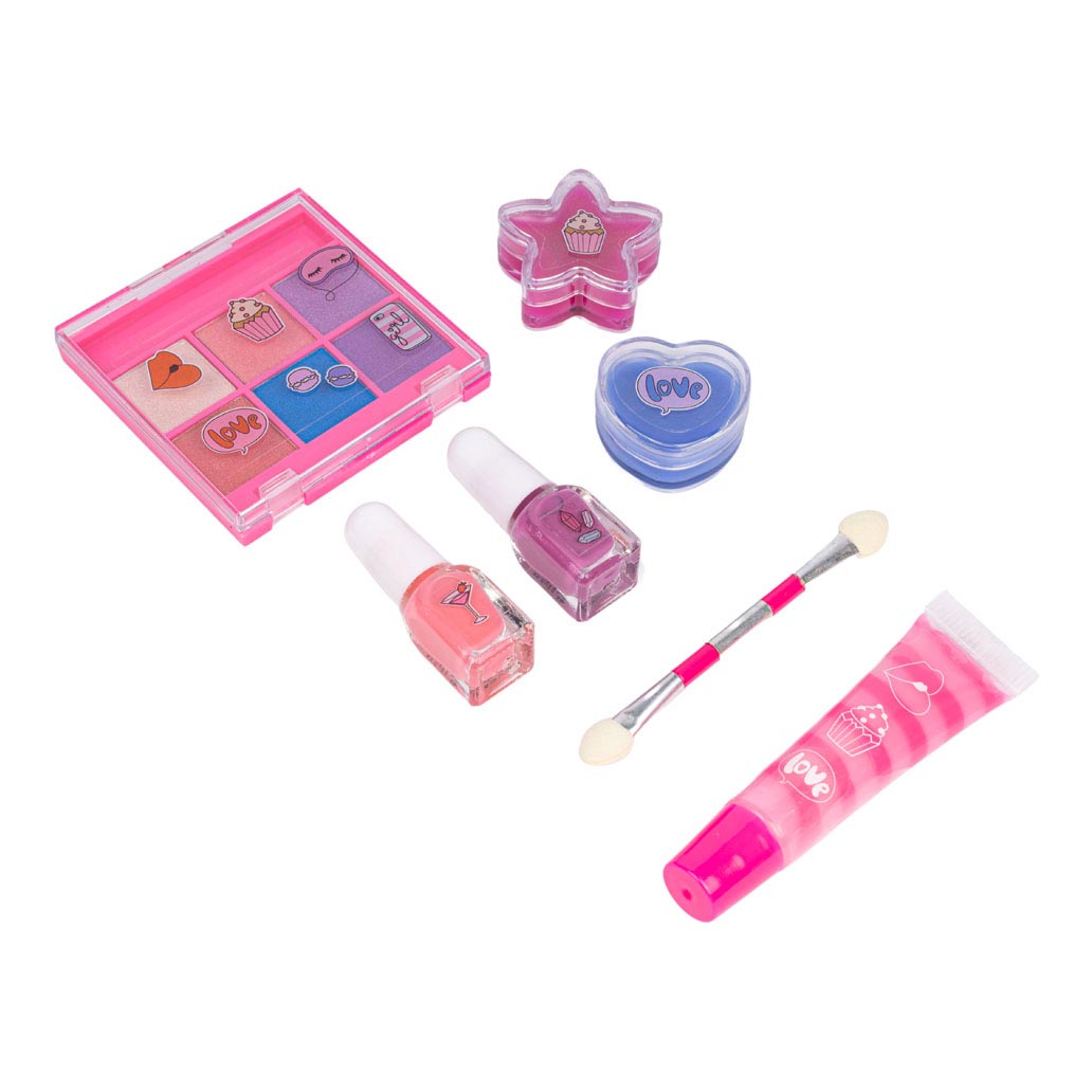 Erstellen Sie es! Schönheits Make -up Set Pink Lila