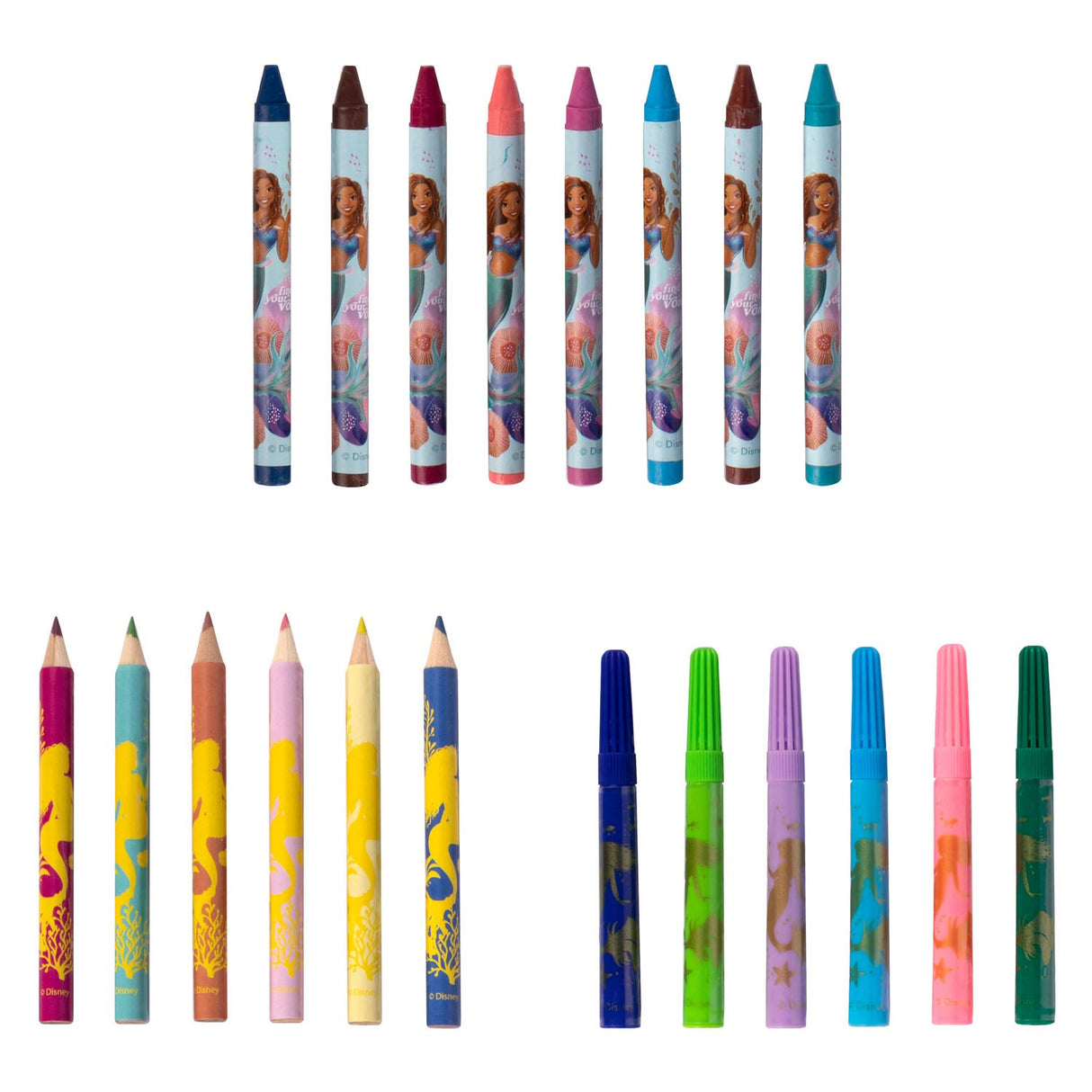Canco der Little Mermaid 5in1 Farbset