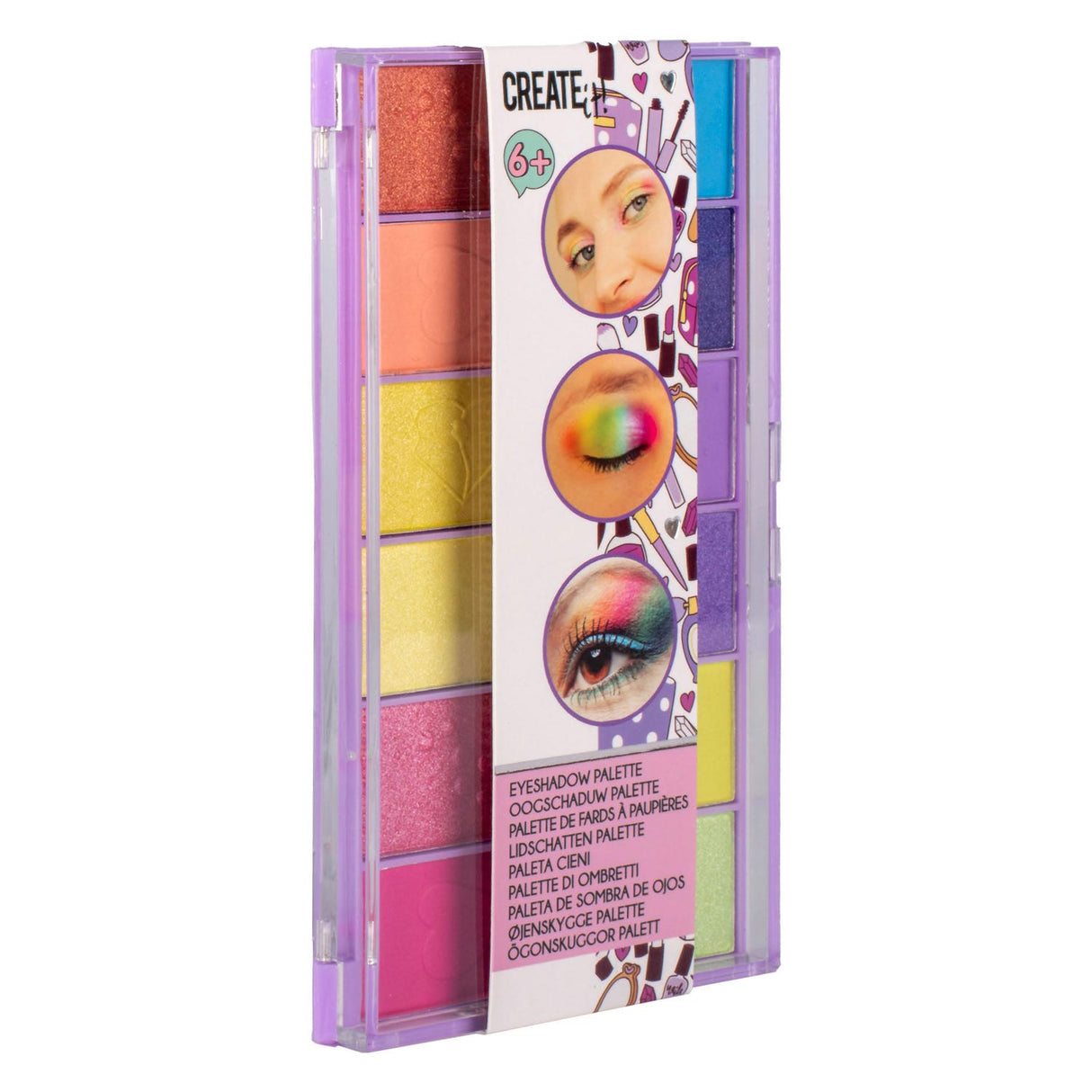 Erstelle es! Beauty-Lidschatten-Palette, 12 Farben!