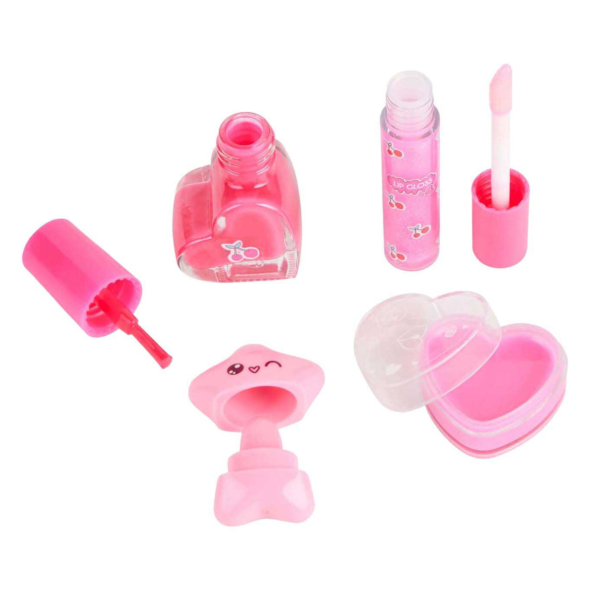 Canenco schafft es! Beauty-Make-up-Set im flauschigen Rucksack Love Pink