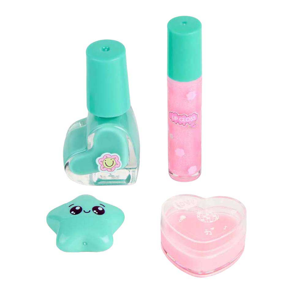 Canenco schafft es! Beauty-Make-up-Set im flauschigen Rucksack Love Purple