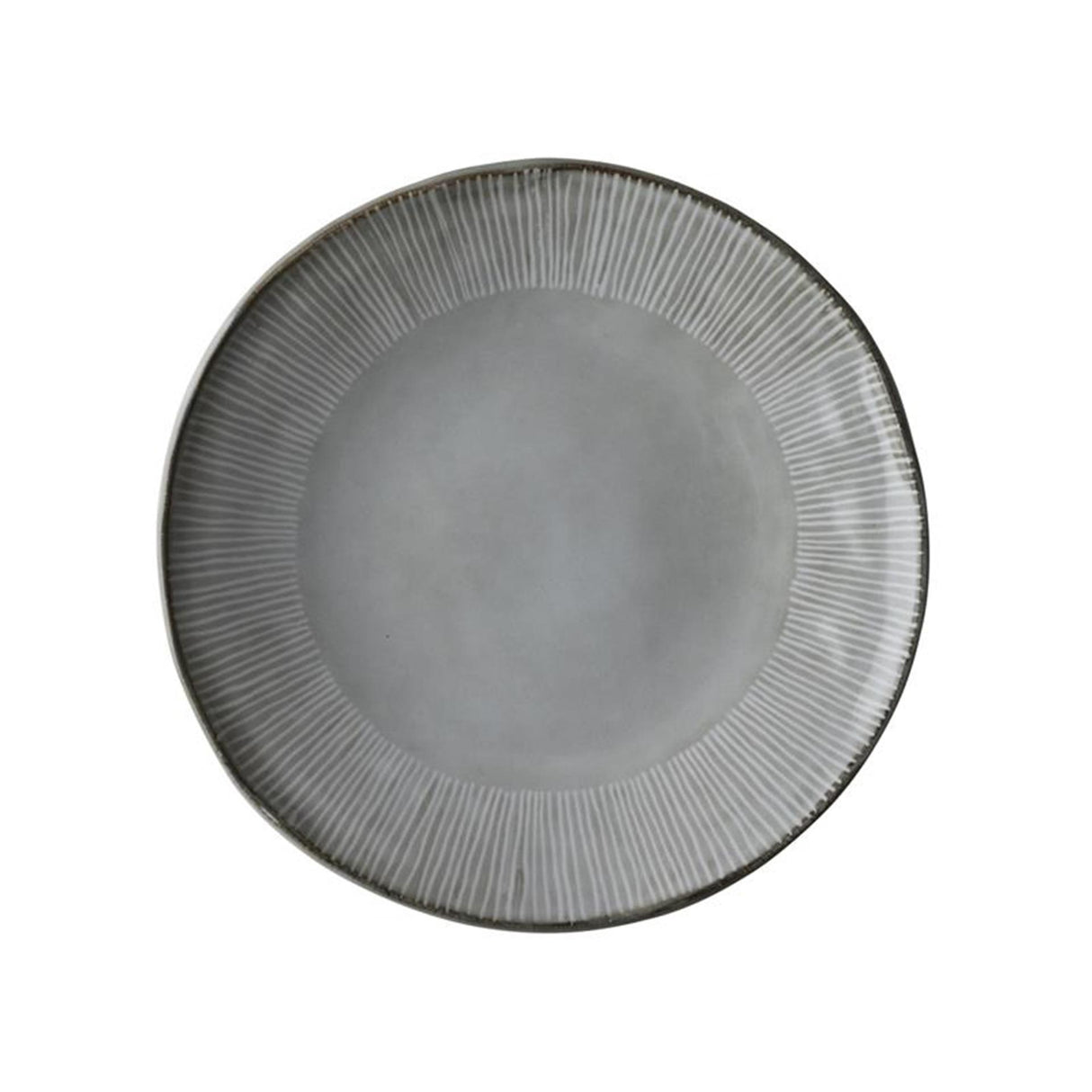 Dutch Rose Organic Teller 21,5cm grau 4 Stk