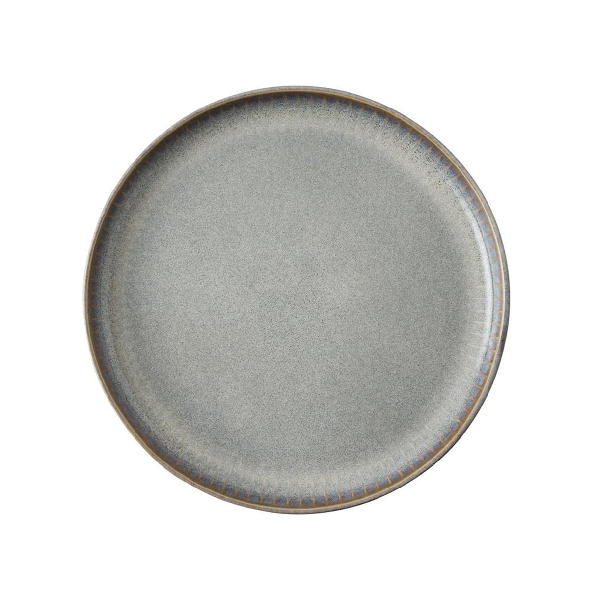 Niederländischer rosafarbener Saphirteller ø21,5 cm grau