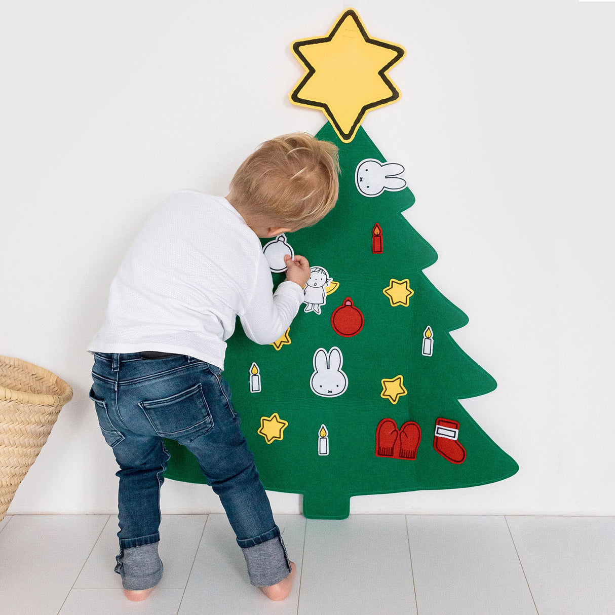 Bambolino Toys Miffy Weihnachtsbaumfilz