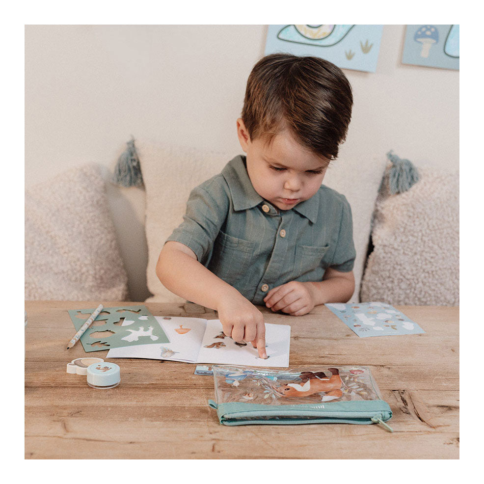 Little Dutch Briefpapier-Set Wald