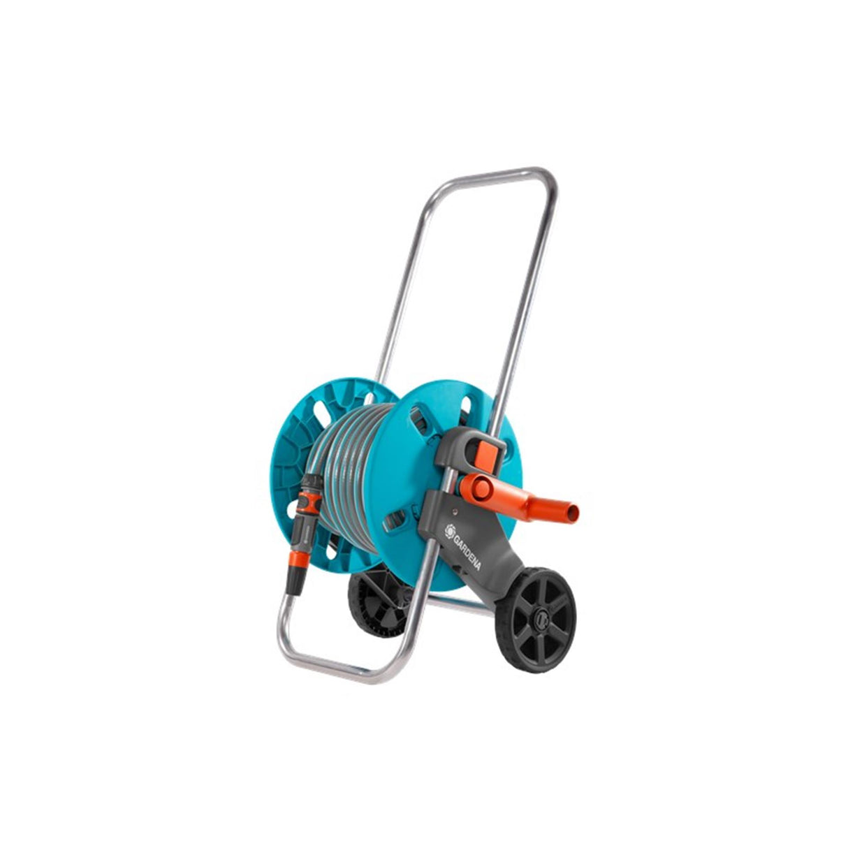 Gardena Schlauchwagen Aquaroll S Set mit 20 Meter Schlauch – 18502-50