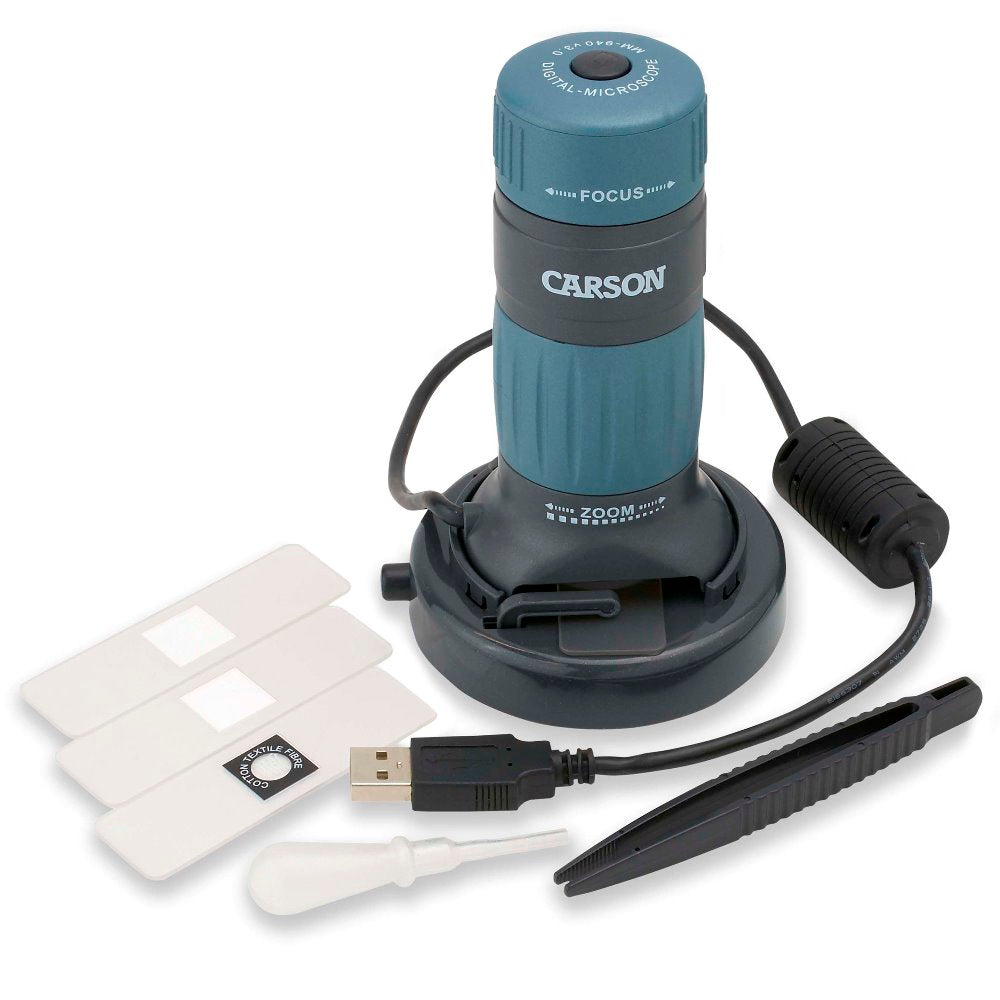 Carson digitales USB-Mikroskop 108-569x mit Rekorder
