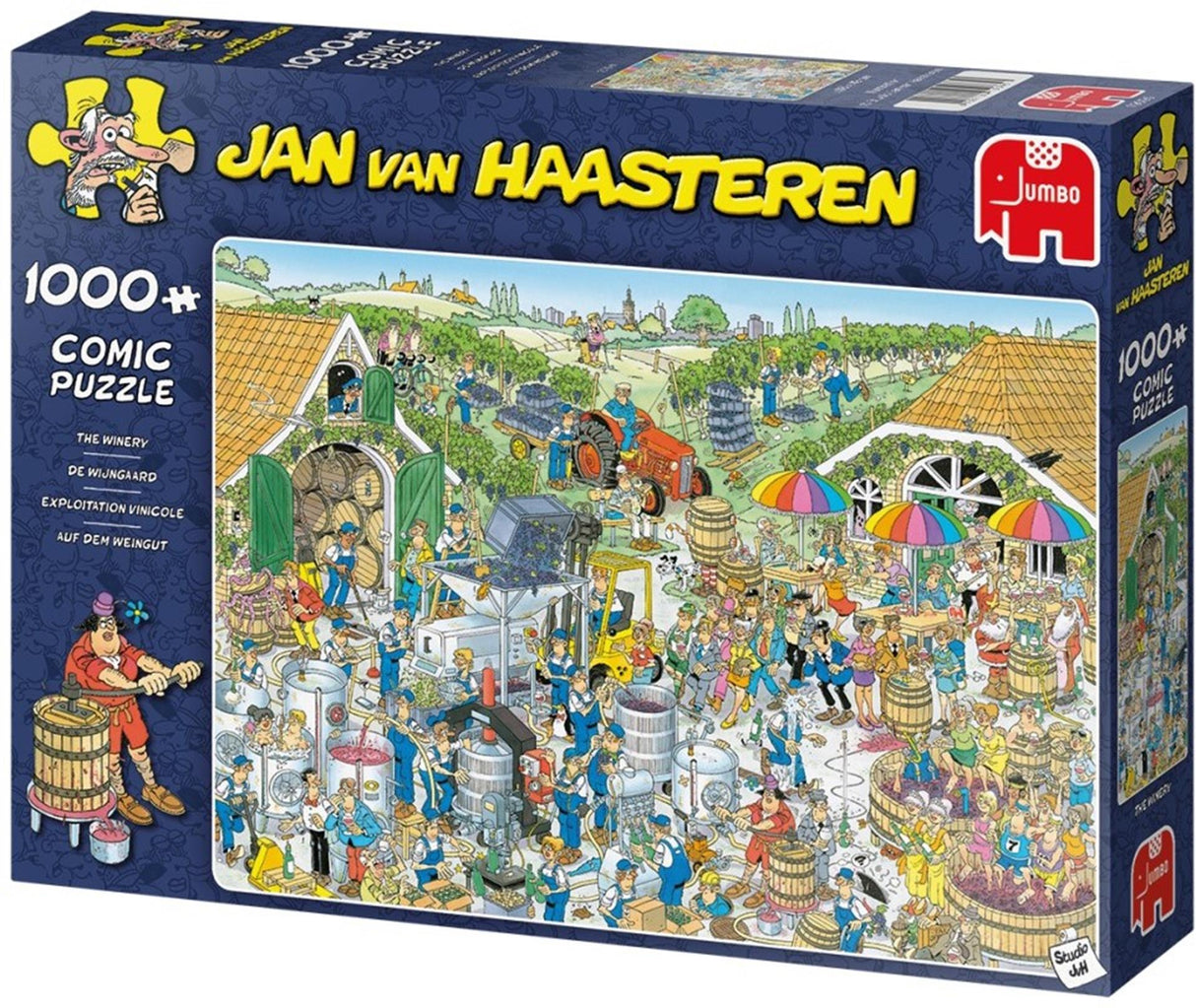 Jumbo-Puzzle jvh der Weinberg 1000tlg