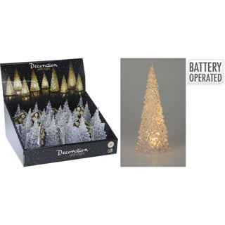Weihnachtsbaum Acryl LED WW 3x AG10 inklusive