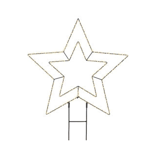 Mikro-LED-Leichtmetallstern, Außendurchmesser 58 cm x L. 0,6 cm