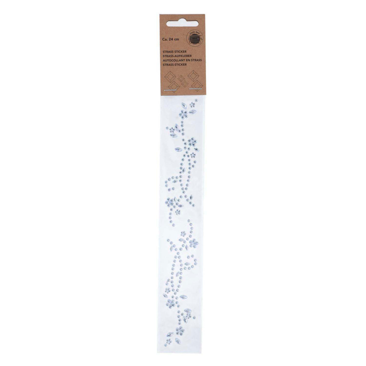 Strass-Sticker-Girlande