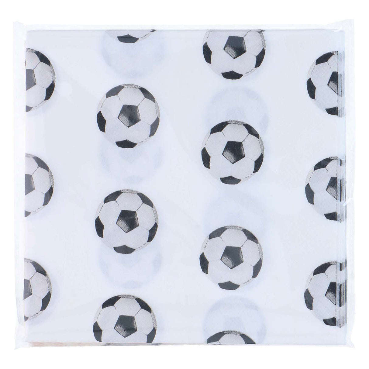 Fußball-Partyservietten, 20 Stück.
