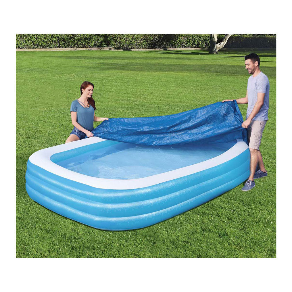 Bestway Family Poolabdeckung rechteckig, 305 cm