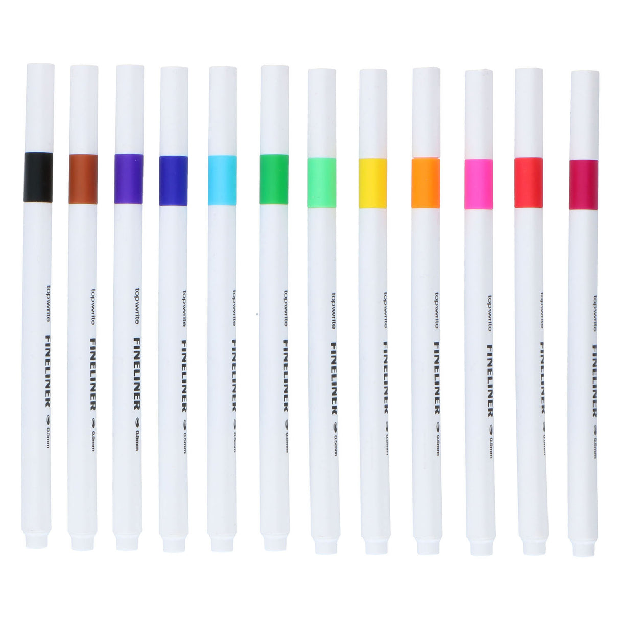 Fineliner Farbe, 12 Stk.