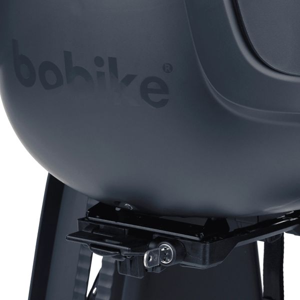 Bobike Kindersitz hinter Go Maxi Avs+ – Schwarz