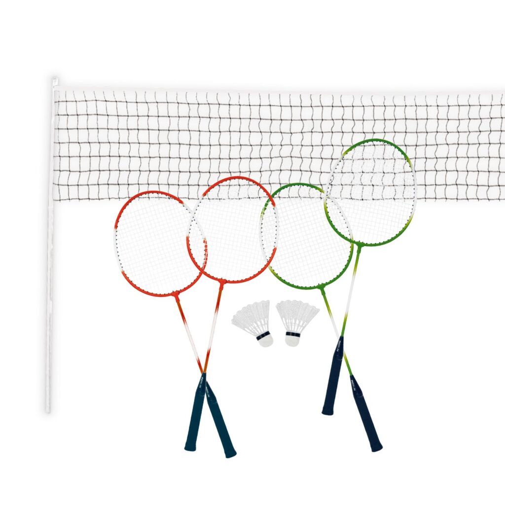 Alert Sport Badminton-Set 4 Personen | 2 Stk
