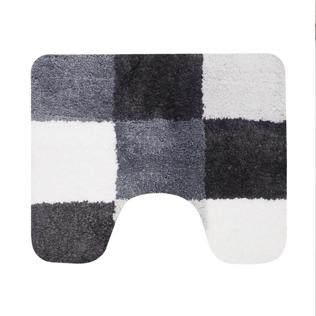 Dutch House Brest Toilettenvorleger 60x50cm grau