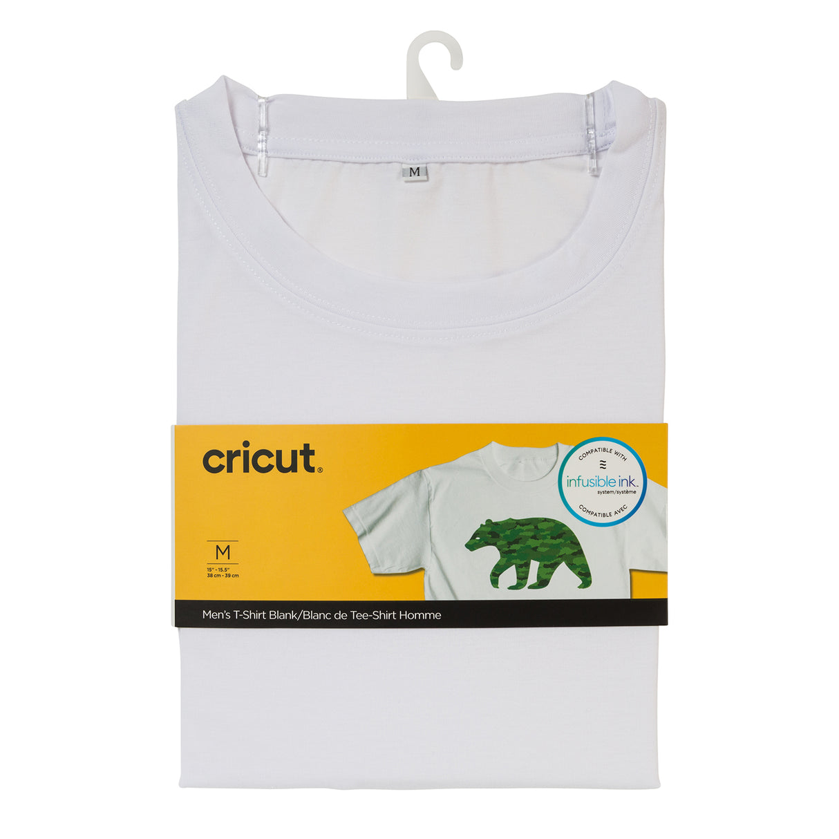 Cricut • Herren-T-Shirt mit Rundhalsausschnitt, Größe M
