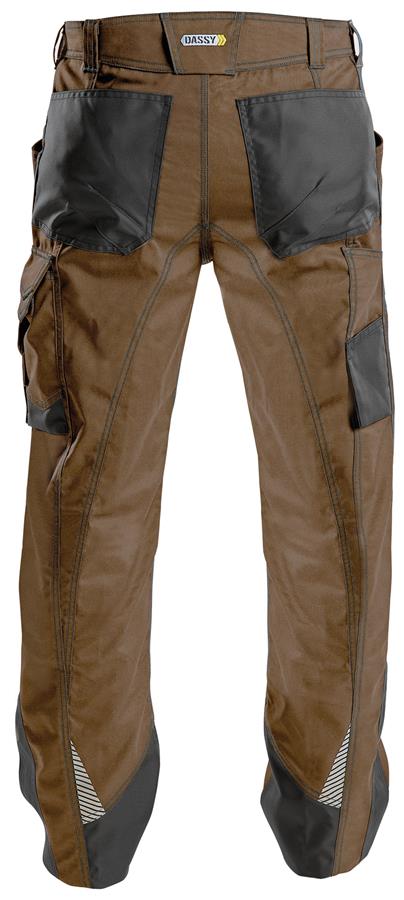 Dassy Hose Spektrum braun grau 48