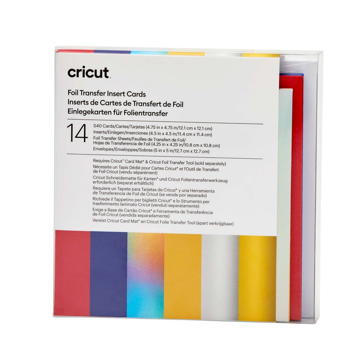 Cricut • Einsteckkarten aus Folie für Feierlichkeiten S40