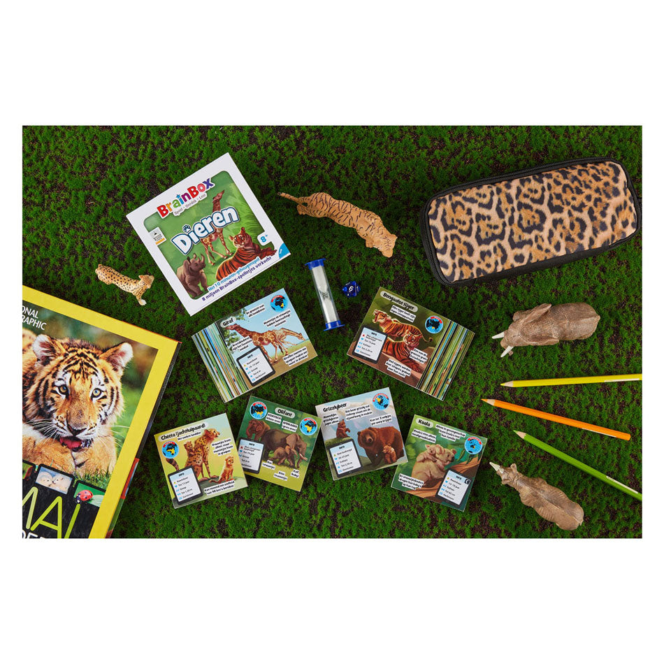 Asmodee Game Brainbox -Tiere