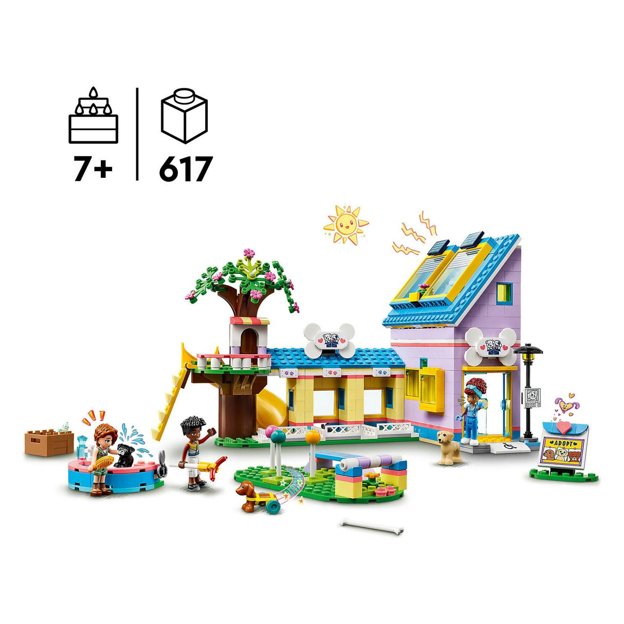 Lego Lego Friends 41727 Hunderettungszentrum