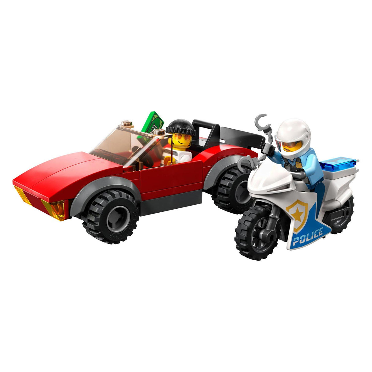 Lego Lego City 60392 Verfolgungsauto auf Polizeimotor