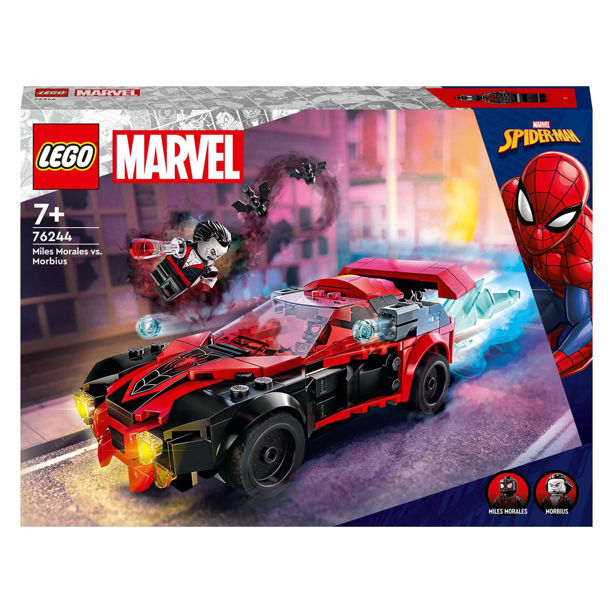 Lego Lego 76244 Meilen Morales gegen Morbius