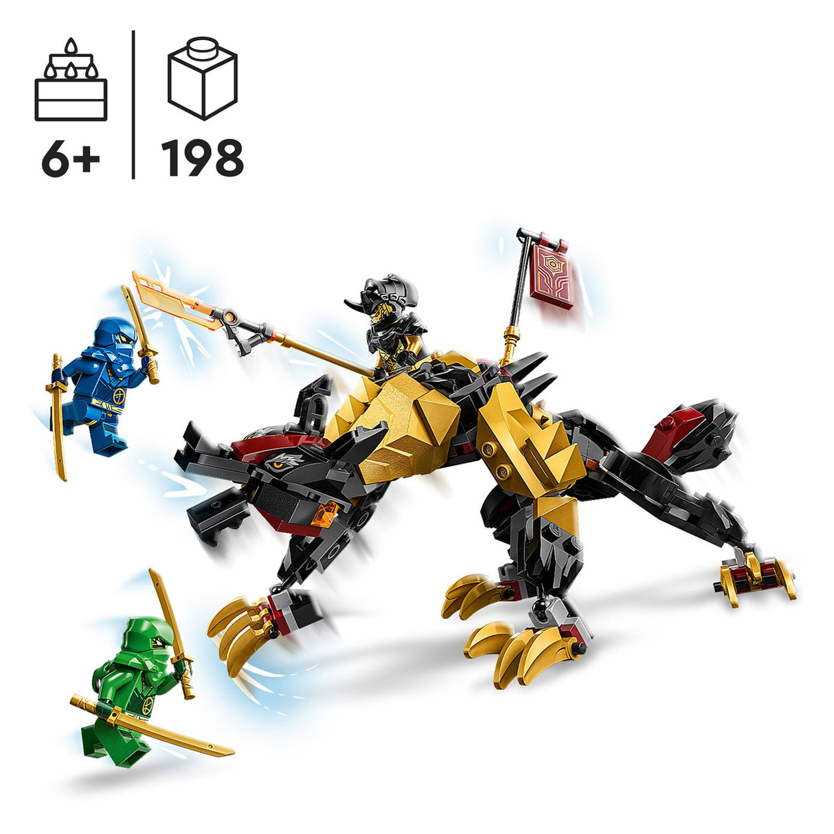 Lego Lego Ninjago 71790 Kaiser Drakenjager Hund