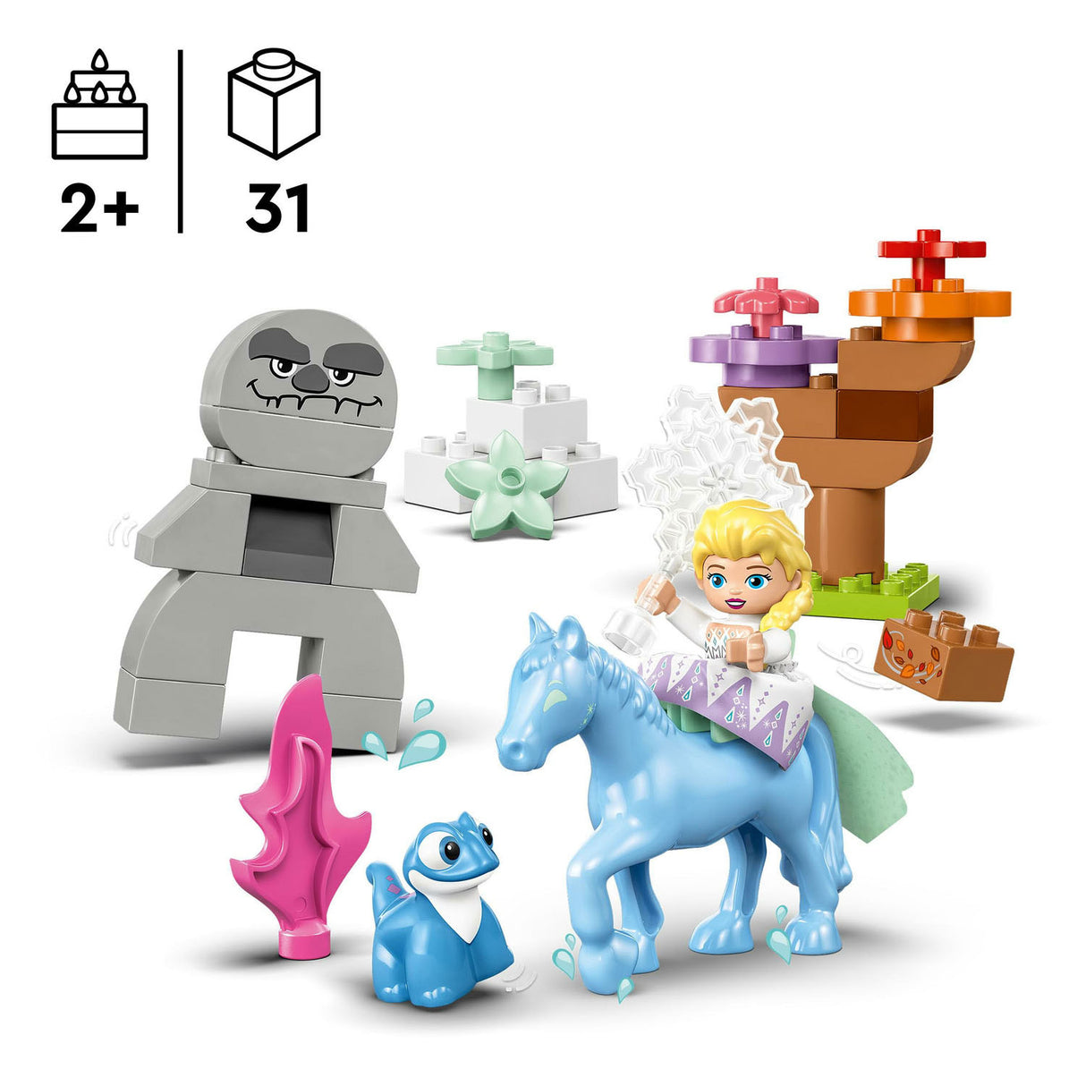LEGO Duplo 10418 Elsa und Bruni im verzauberten Wald