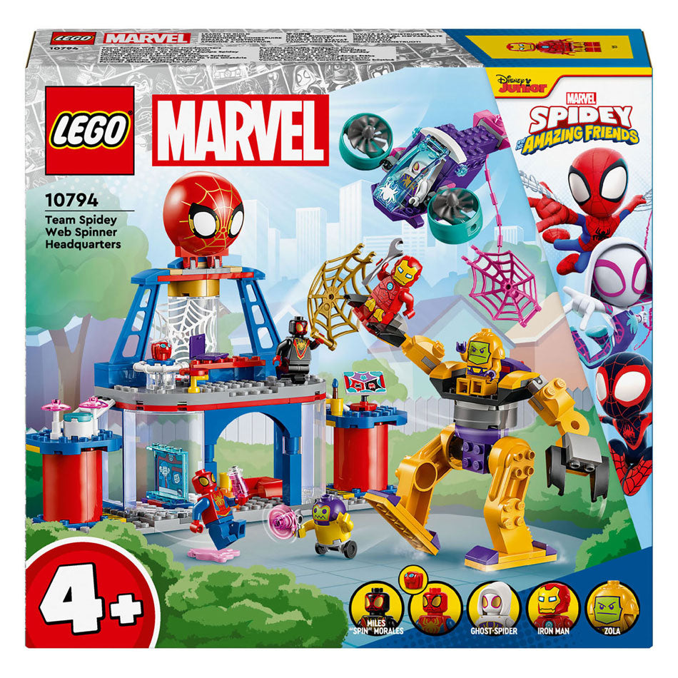 LEGO Marvel 10794 Team Spidey Webspinner Hauptquartier