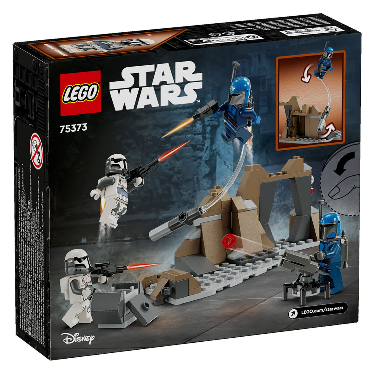 Lego Star Wars 75373 Hinterhalt auf Mandalore Battle Pack
