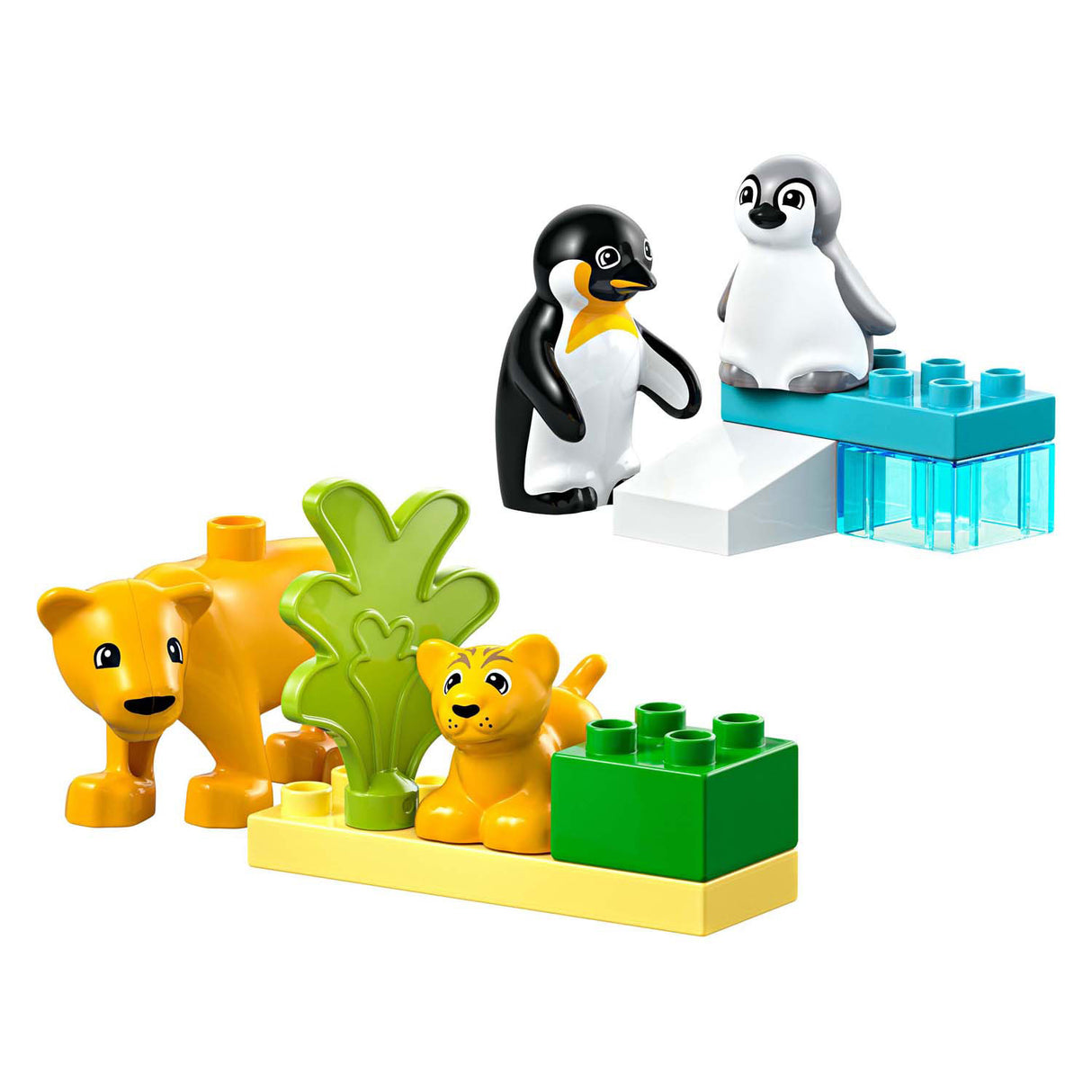 Lego Duplo 10442 Wildtierfamilien Pinguine und Löwen