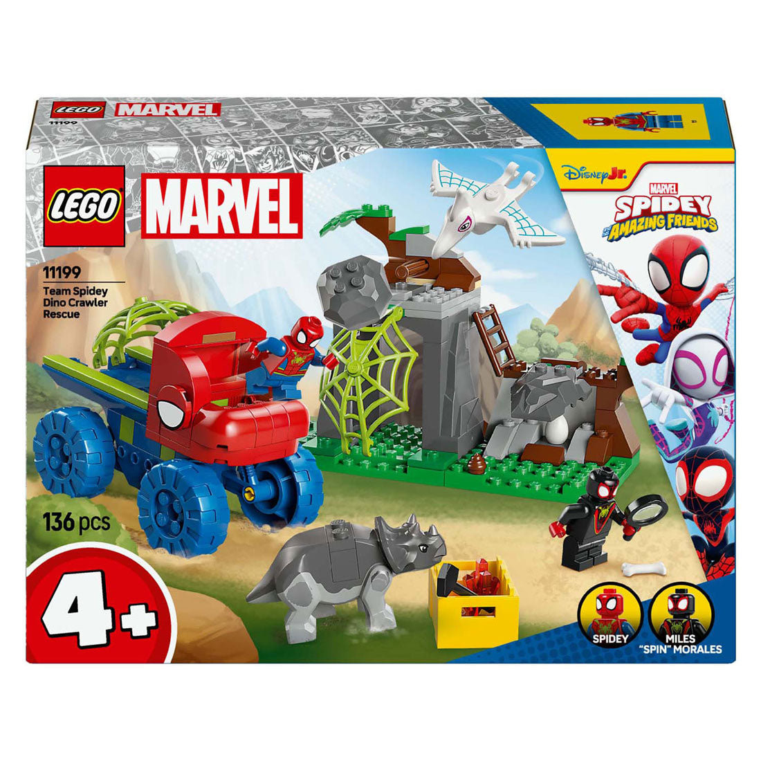 Lego Spidey 11199 Team Spidey-Rettungsmission mit Dino-Truck