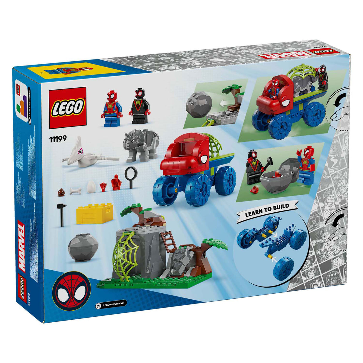 Lego Spidey 11199 Team Spidey-Rettungsmission mit Dino-Truck