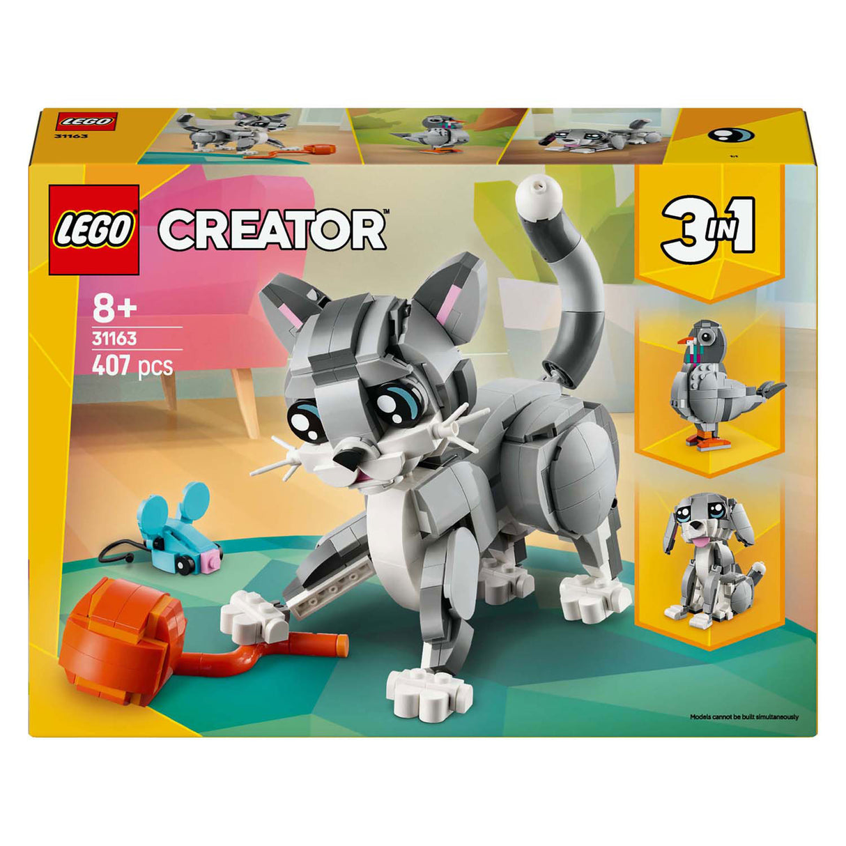 Lego Creator 31163 verspielte Katze
