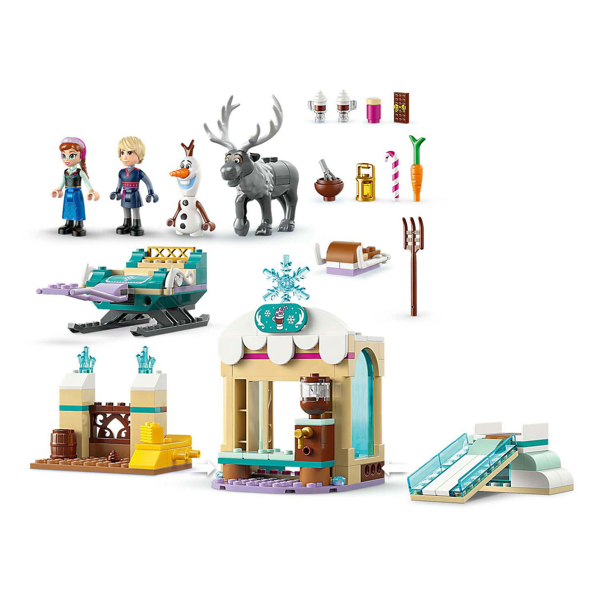 Lego Disney Princess 43256 Annas Schlittenabenteuer