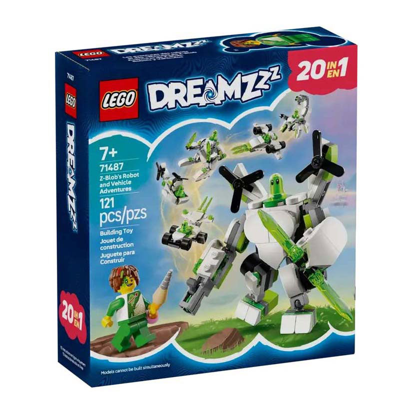 Lego Dreamzzz 71487 Z-Blobs Roboter- und Fahrzeugabenteuer