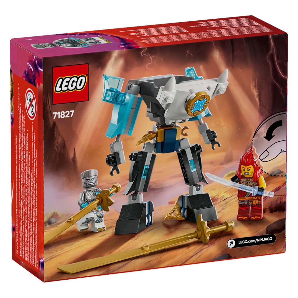 Lego Ninjago 71827 Zanes Kampfmech