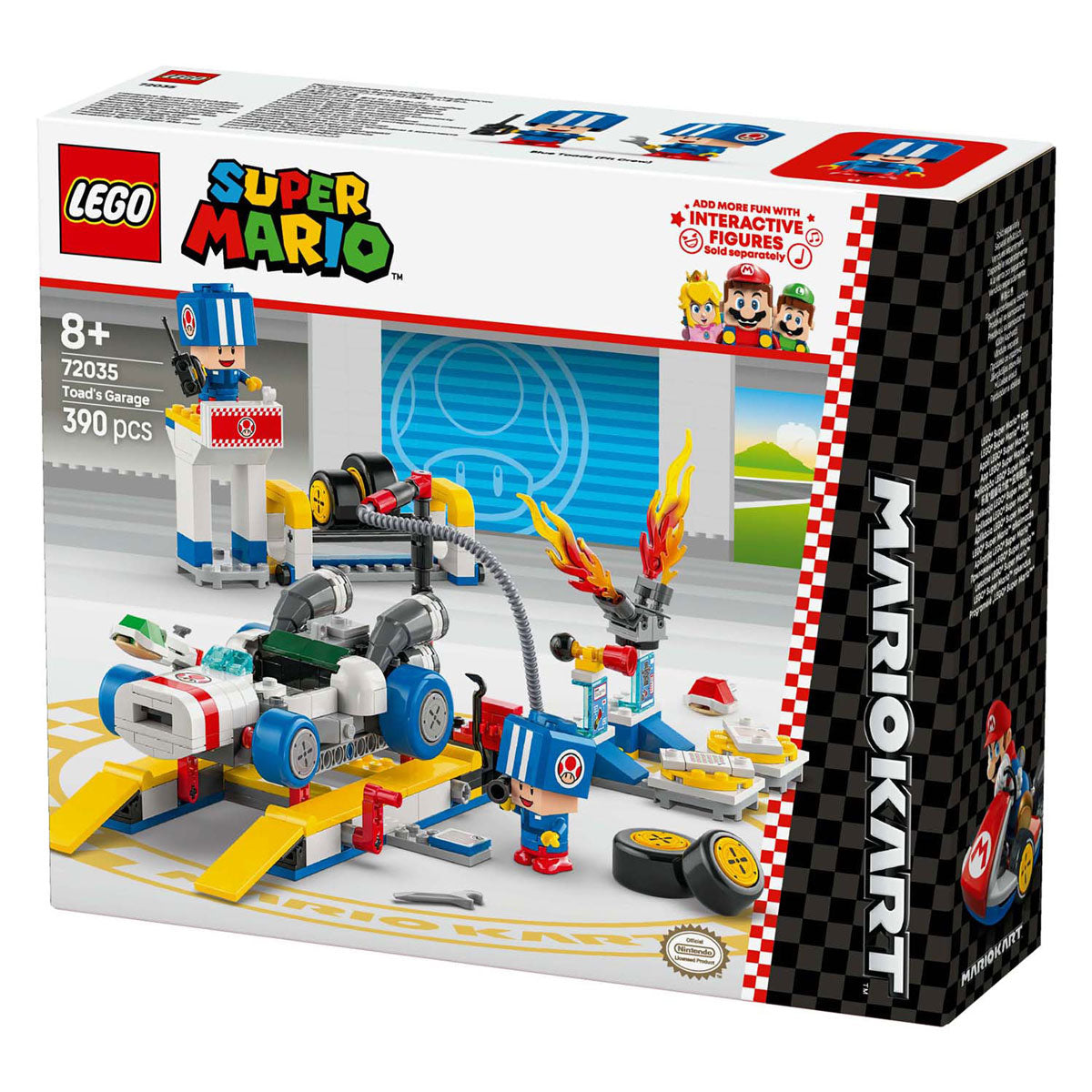 Lego Super Mario 72035 Mario Kart Kröten Garage